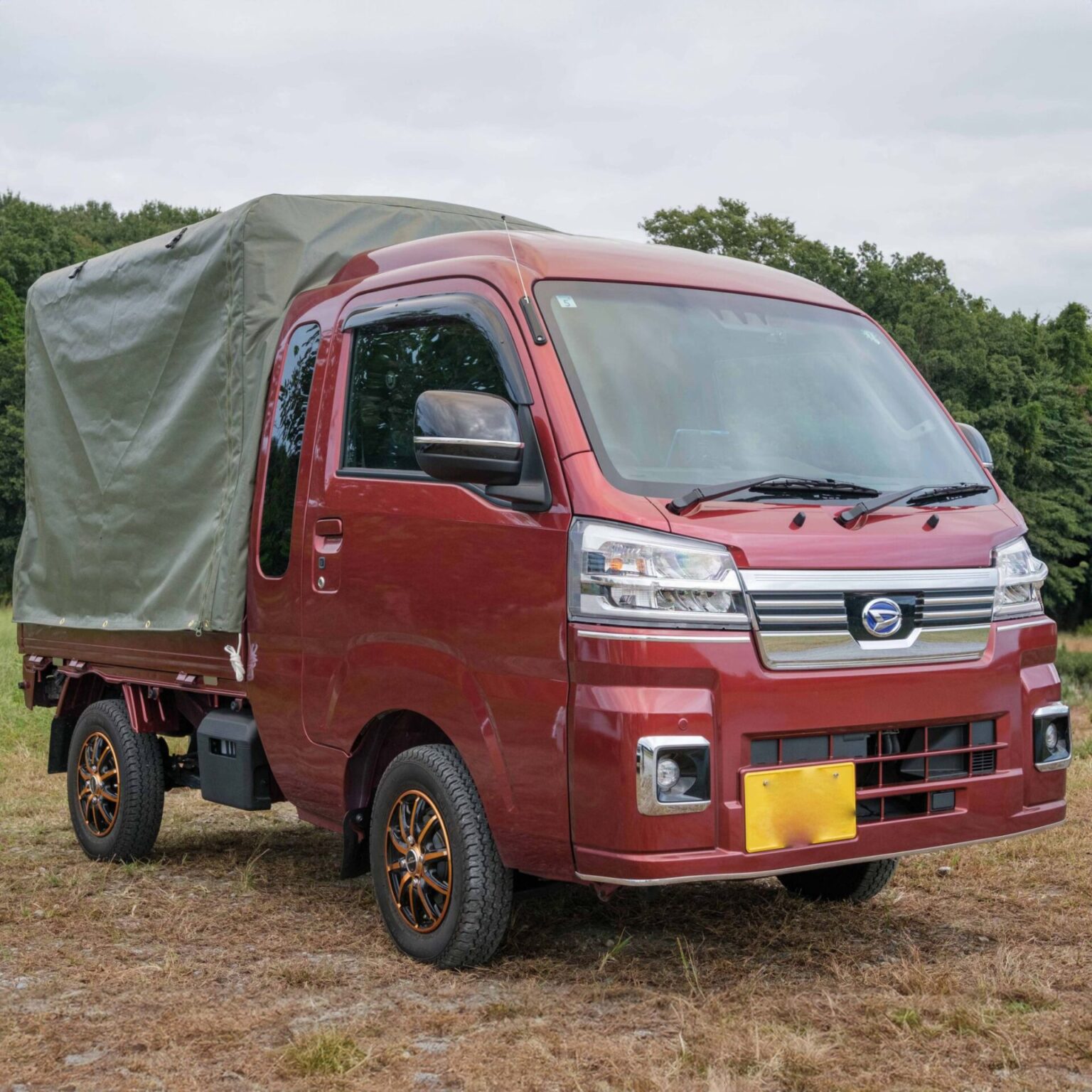 ハイゼットジャンボ荷台用 幌フレームセット