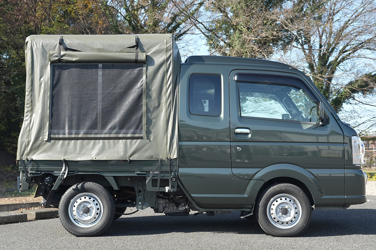 RV-SuperCarry｜スーパーキャリイ荷台用 フレーム＆幌セット