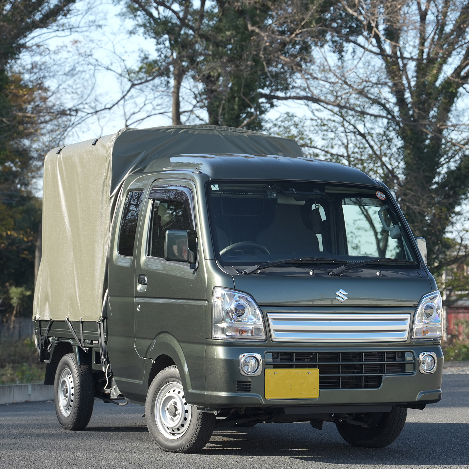 RV-SuperCarry スーパーキャリイ荷台用 フレーム＆三開放幌 国産セット 